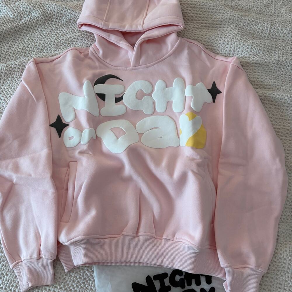 Comfrt Special Limited Edition  Night or Day Hoodie PINK Xs NEW TIKTOK VIRAL